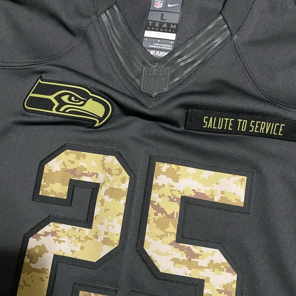 Seattle seahawks Nike salute to service jersey - Picture 4 of 6